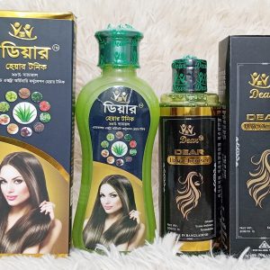 ডিয়ার হেয়ার টনিক এবং ডিয়ার হেয়ার ক্লিনজার কম্বো প্যাক